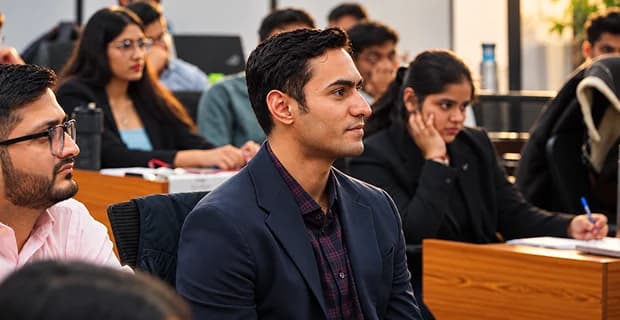 Students attending a PGP in Applied Marketing class