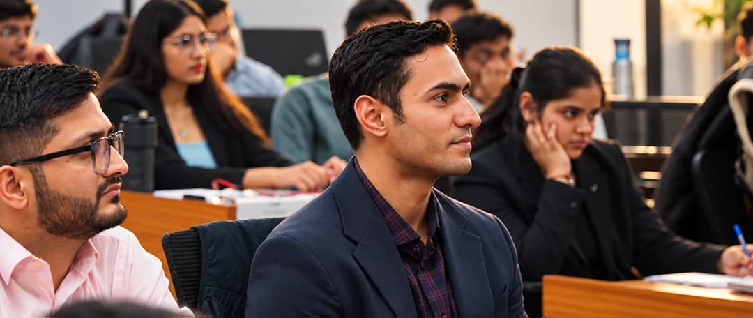 Students attending a PGP in Applied Marketing class