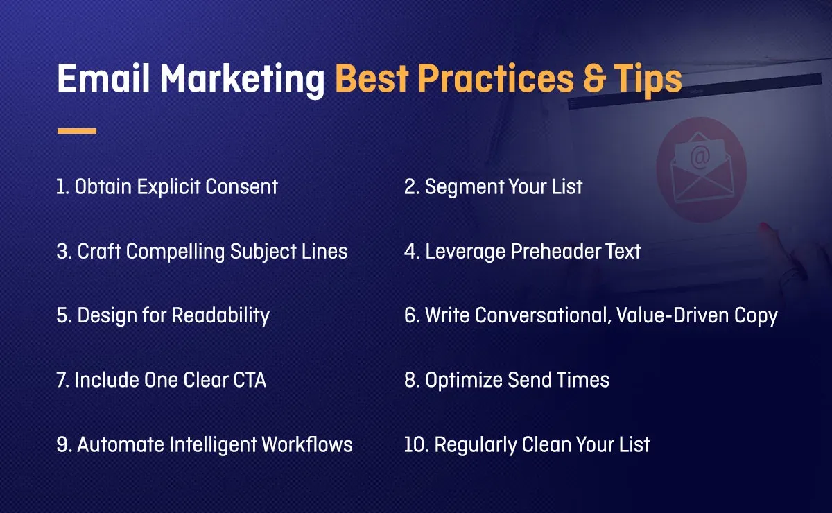 Email Marketing Best Practices and Tips