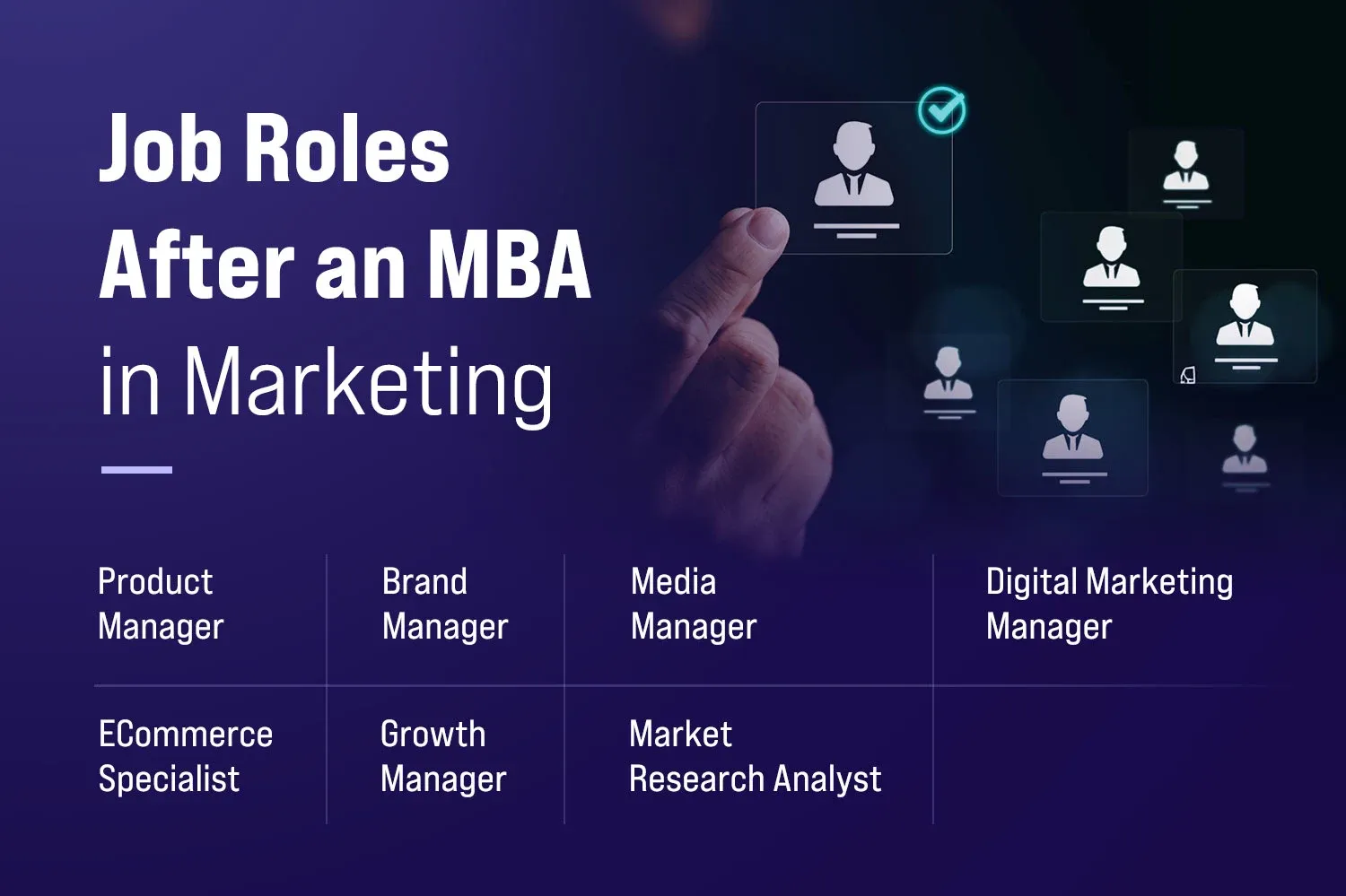 Job Roles After an MBA in Marketing