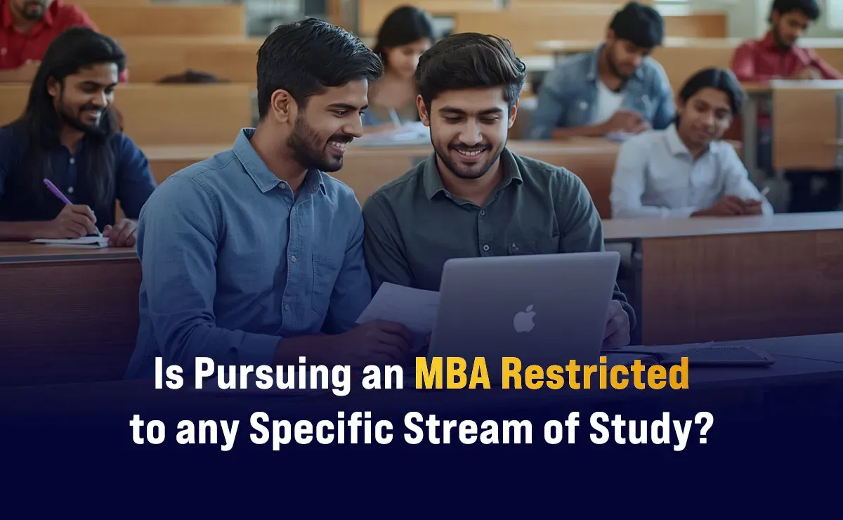 Is Pursuing an MBA Restricted to any Specific Stream of Study?