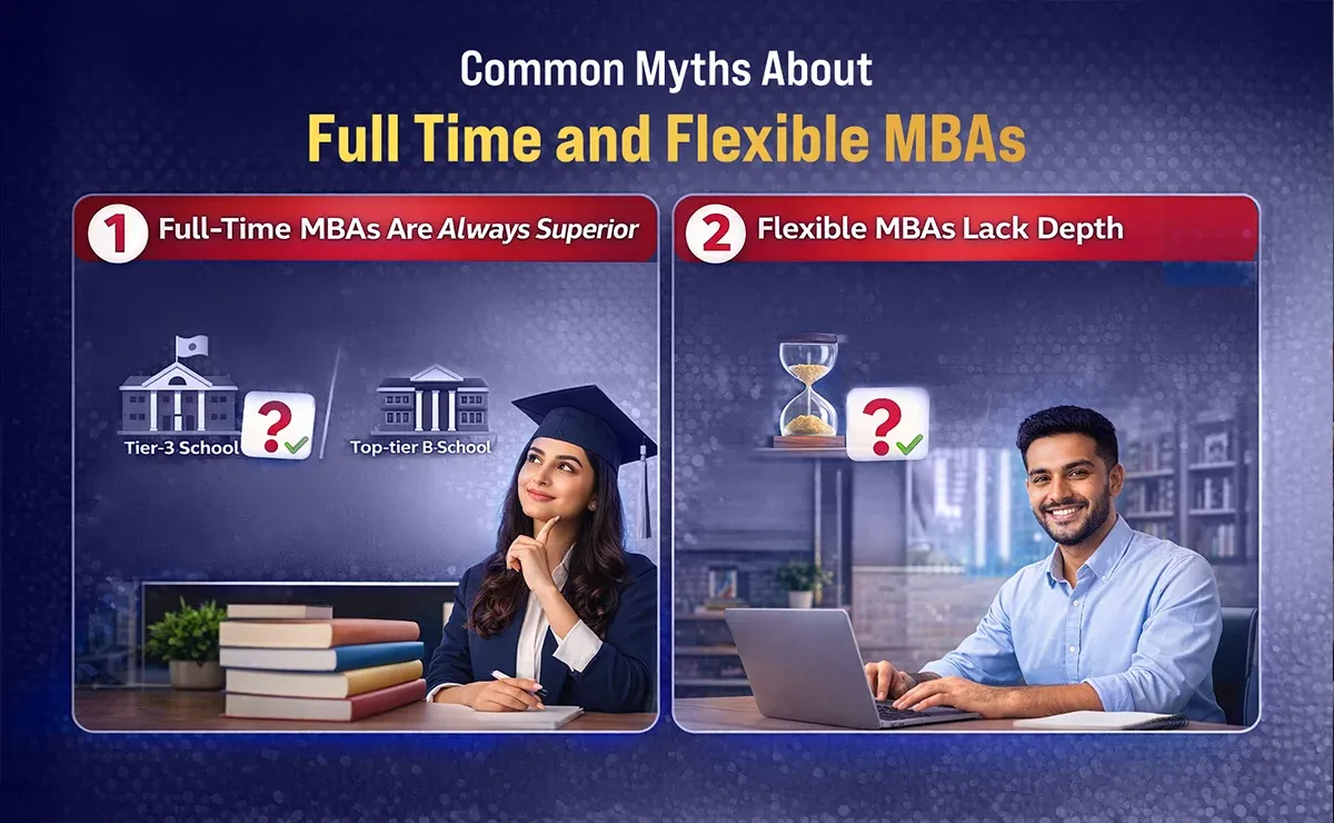 Common Myths About Full-Time and Flexible MBAs