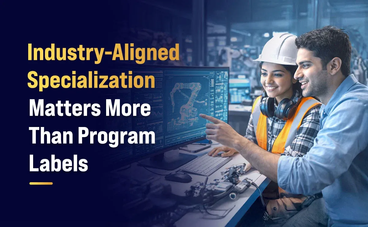 Industry-Aligned Specialization Matters More Than Program Labels