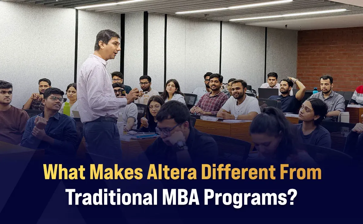 What Makes Altera Institute Different from Traditional MBA Programs?
