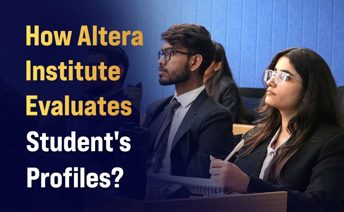 How Altera Institute Evaluates Students' Profiles
