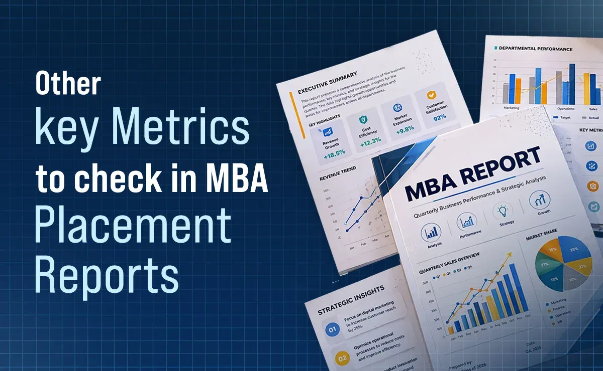 Other Key Metrics to Check in MBA Placement Reports