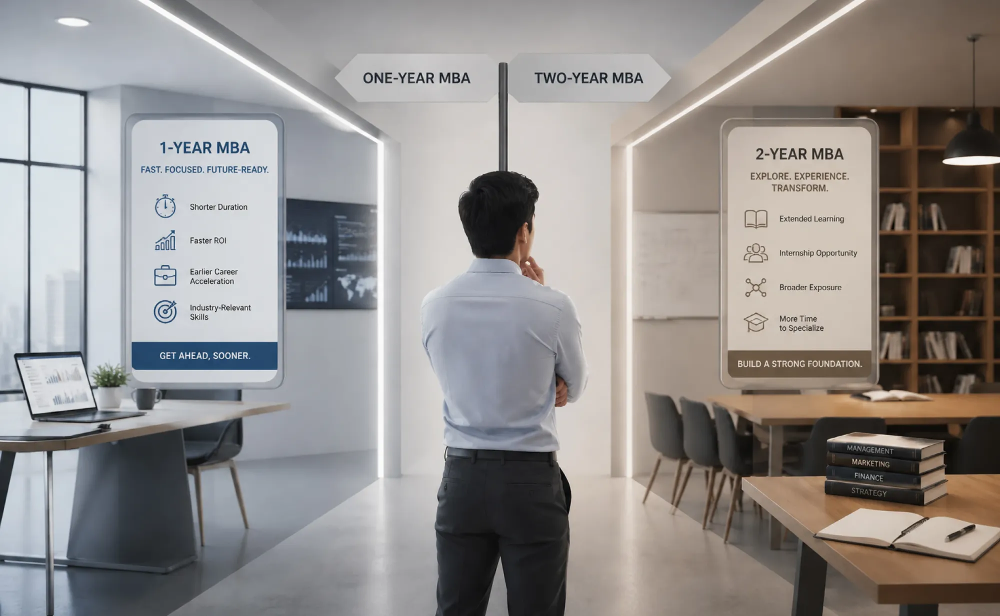 One-Year MBA vs Two-Year MBA: Key Structural Differences