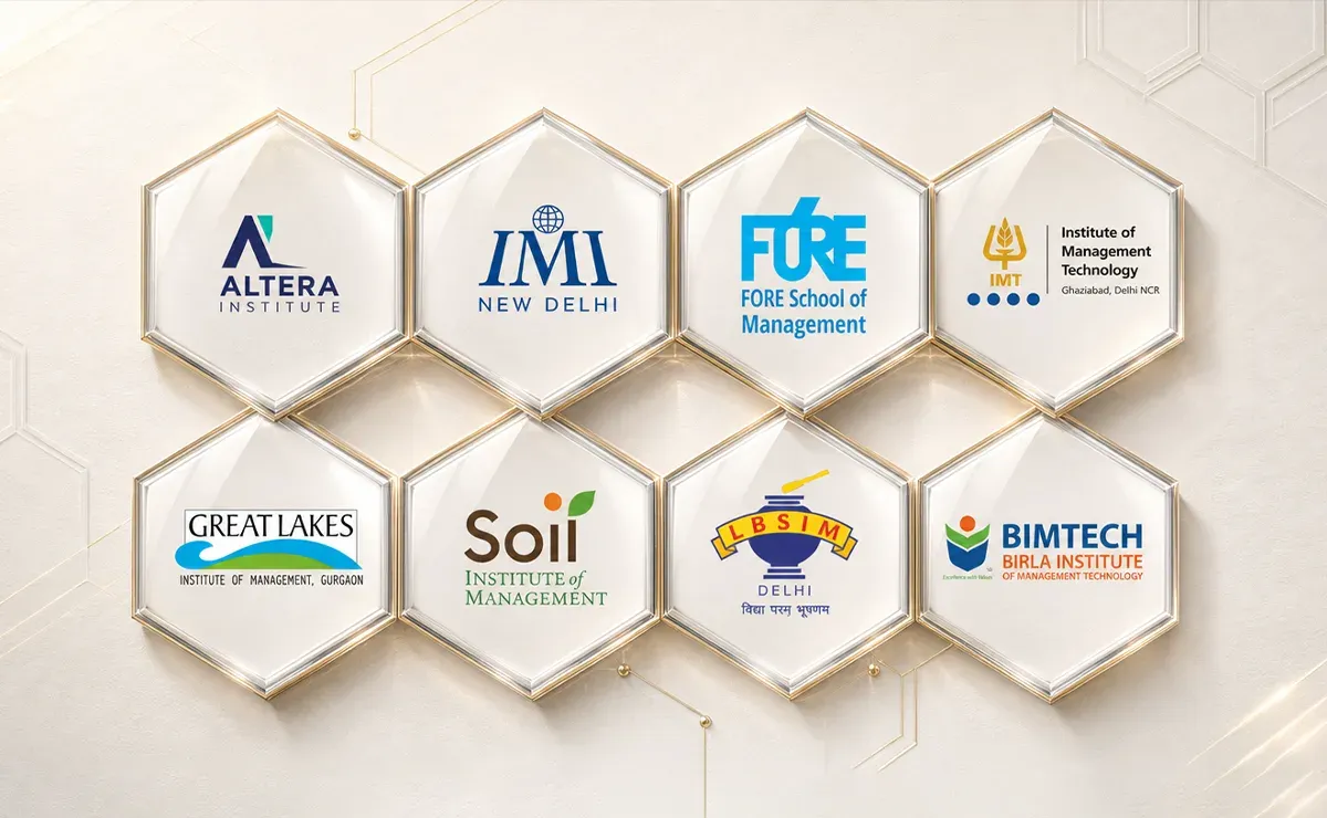 Quick Comparison: Best Private MBA Colleges in Delhi NCR