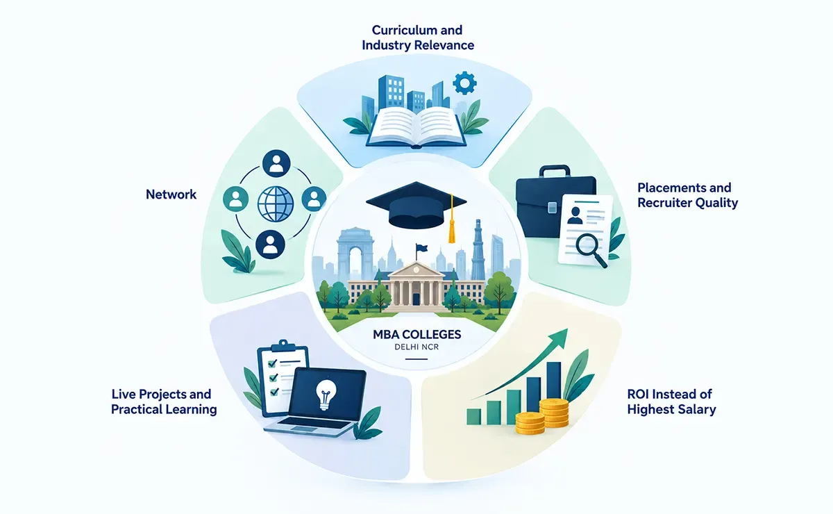 How to Compare MBA Colleges in Delhi NCR