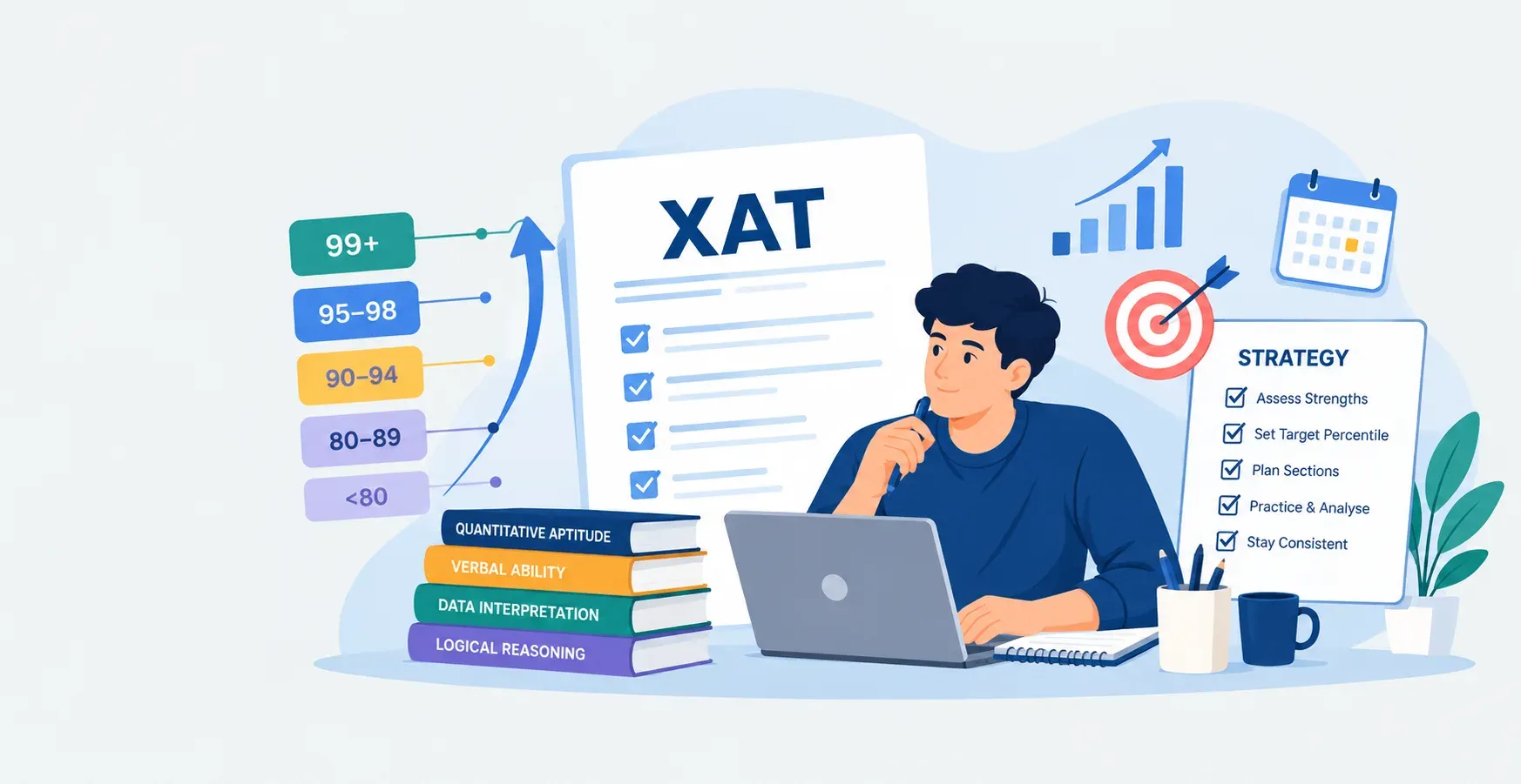 Your XAT Application Strategy by Percentile