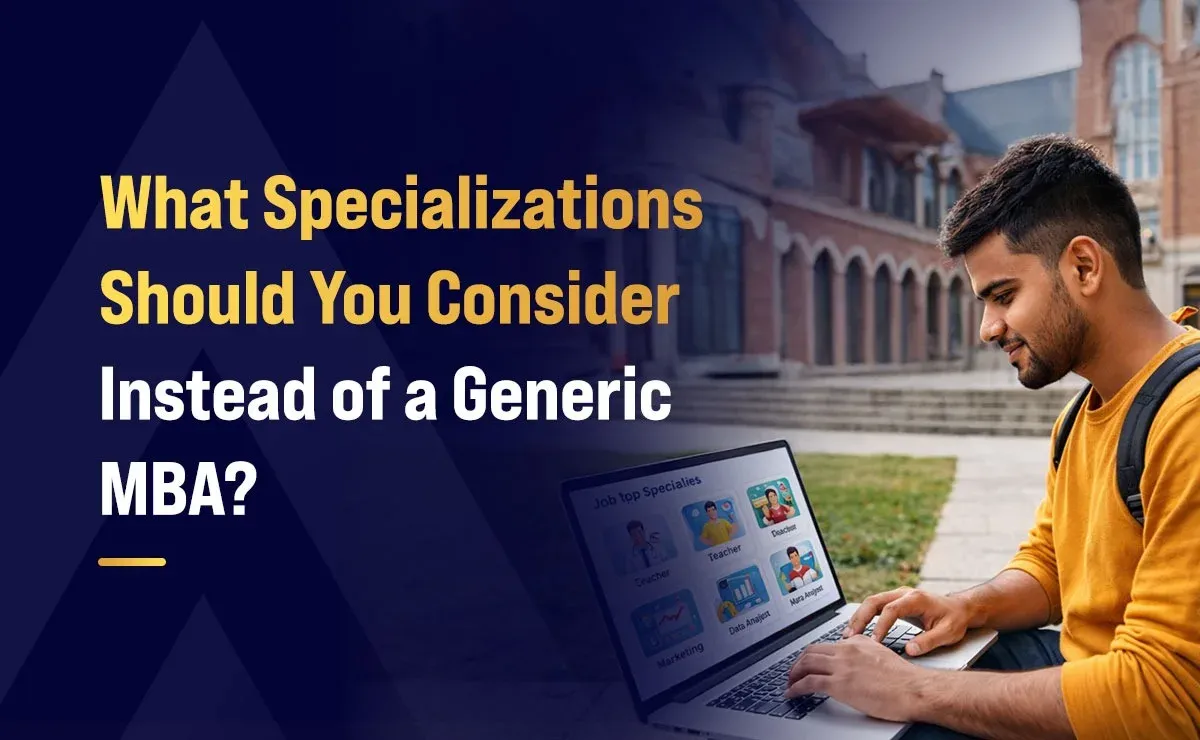 What Specializations Should You Consider Instead of a Generic MBA?