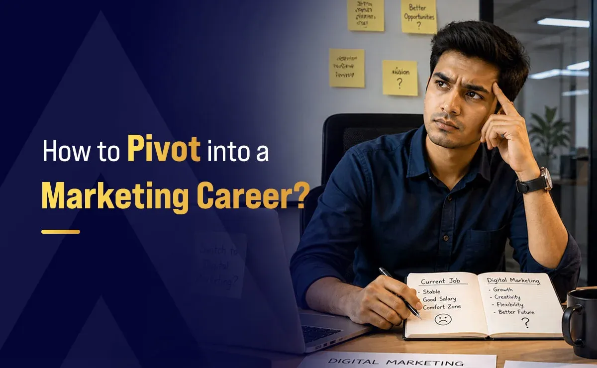 How to Pivot into a Marketing Career?