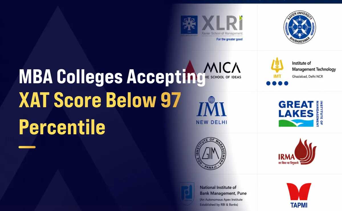 MBA Colleges Accepting XAT Scores Below 97 Percentile: A Complete Guide