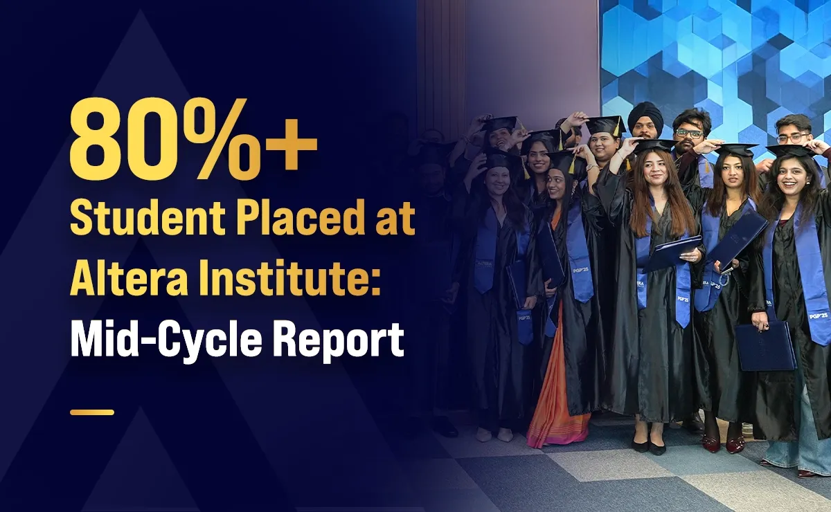 80%+ Students Placed at Altera Institute: Mid-Cycle Report