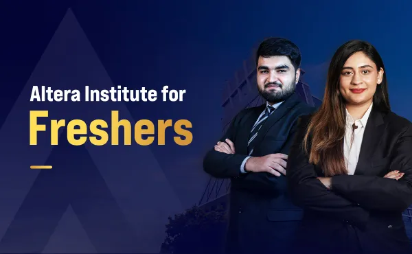 Is Altera Institute Open to Freshers and Why?