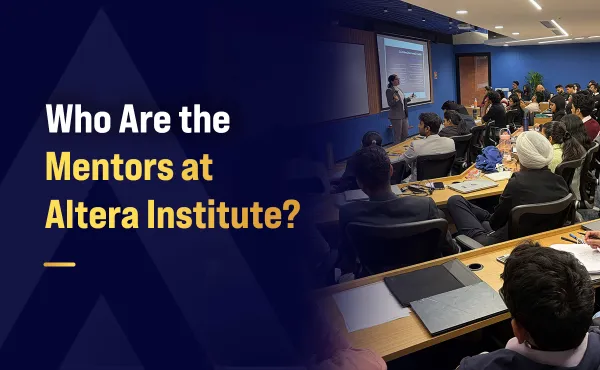 Who Are the Mentors at Altera Institute?