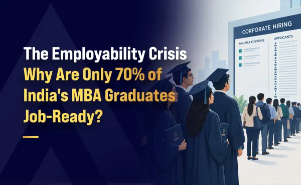 The Employability Crisis: Why Are Only 70% of India's MBA Graduates Job-Ready?