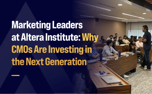 Marketing Leaders at Altera Institute: Why CMOs Are Investing in the Next Generation