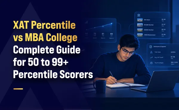 XAT Percentile vs. MBA College: Complete Guide for 50 to 99+ Percentile Scorers